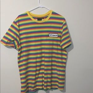 Rainbow stripped shirt